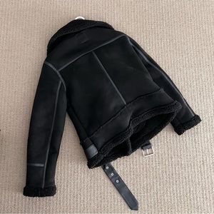 Zara jacket (faux shearling)